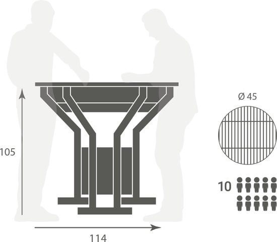Boretti Focolare Barbecue - Afbeelding 4