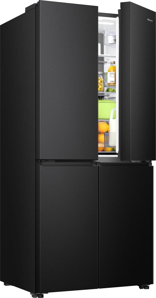 Hisense RQ5P470SAFD amerikaanse koelkast Vrijstaand 483 l Zwart DHZ4637 - Afbeelding 3