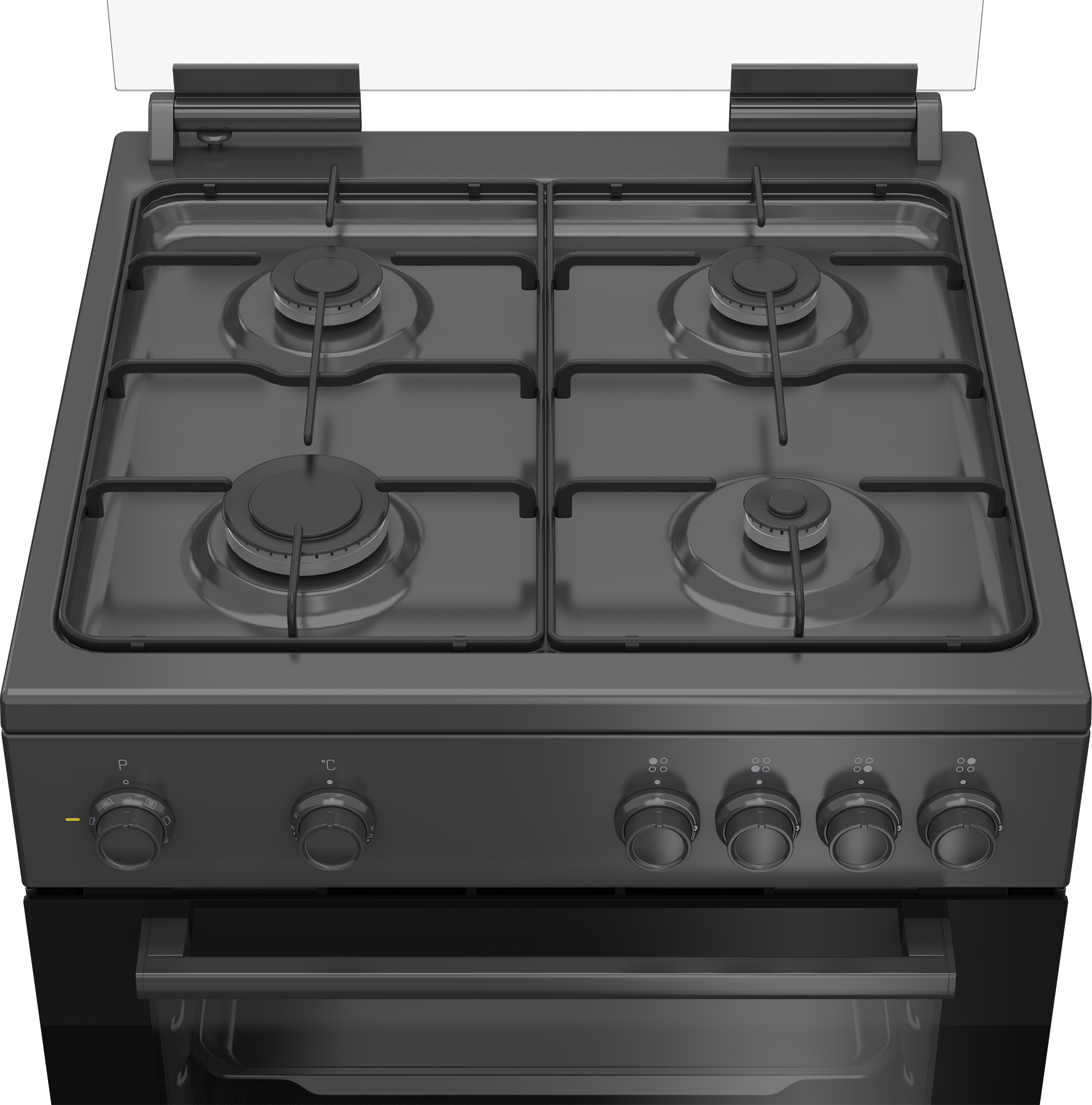 Beko FBM6202A NL: 60 cm Multifunctioneel Vrijstaand fornuis - Afbeelding 3