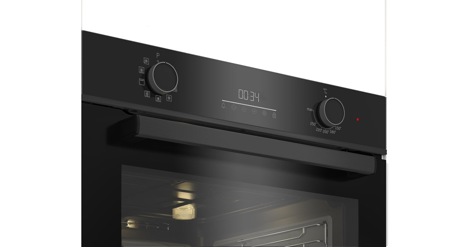 Beko b300 BBIM13300CDXE oven 72 l 3300 W Zwart EWO4314 - Afbeelding 3