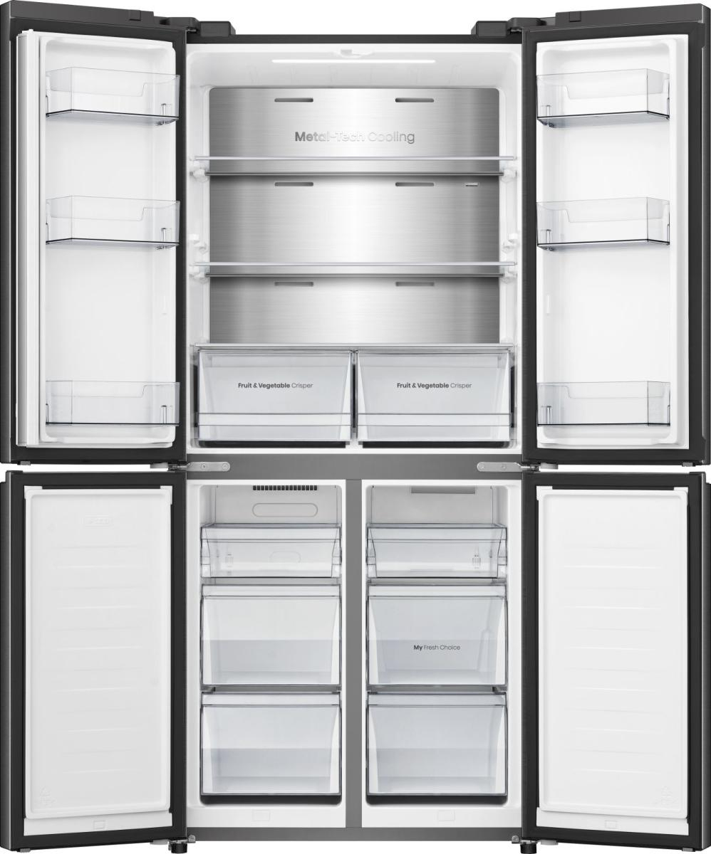 Hisense RQ5P470SAFD amerikaanse koelkast Vrijstaand 483 l Zwart DHZ4637 - Afbeelding 7