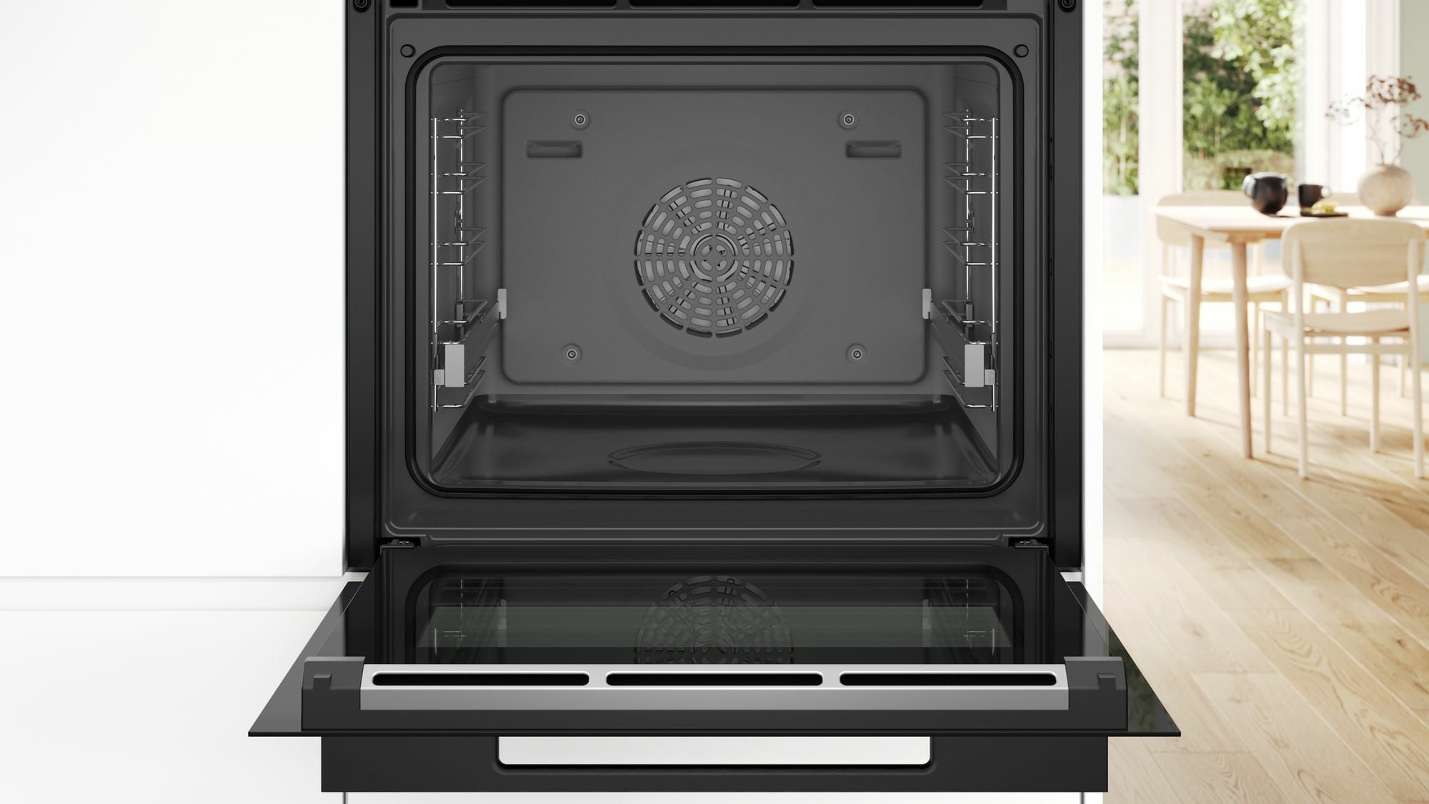 Bosch Serie 8 HSG958DB1 stoomoven Groot Zwart Touch SHOWMODEL EWO09SR - Afbeelding 4