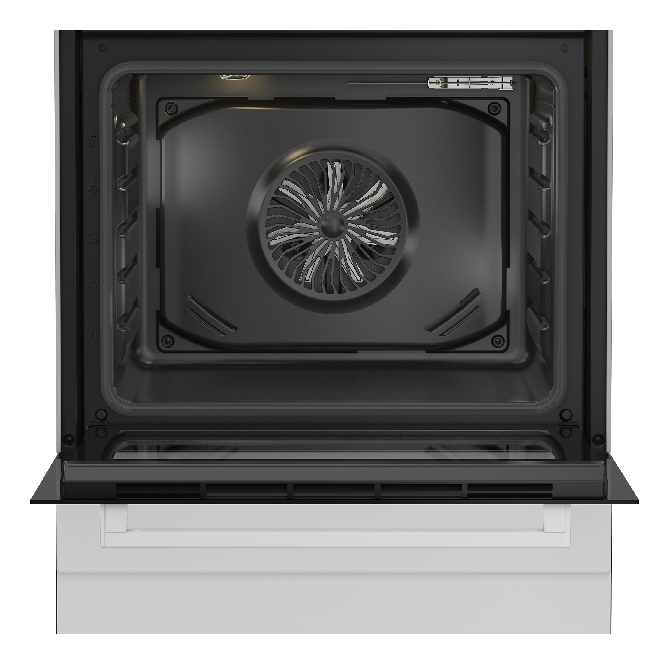 Beko FBM6701W Vrijstaand fornuis Electrisch Keramisch Zwart, Wit EWO4378 - Afbeelding 7