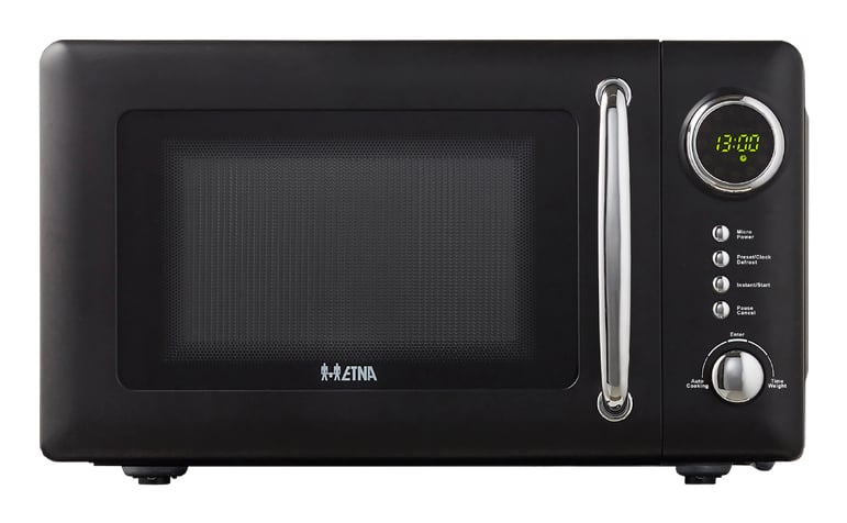 ETNA SMV620ZWA magnetron Zwart, Roestvrijstaal Solo-magnetron Aanrecht 20 l 800 W