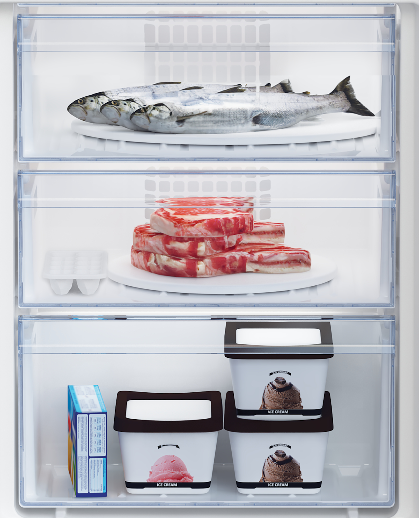 Beko BCSA285K4SN1 Ingebouwd 271 l Wit - Afbeelding 4