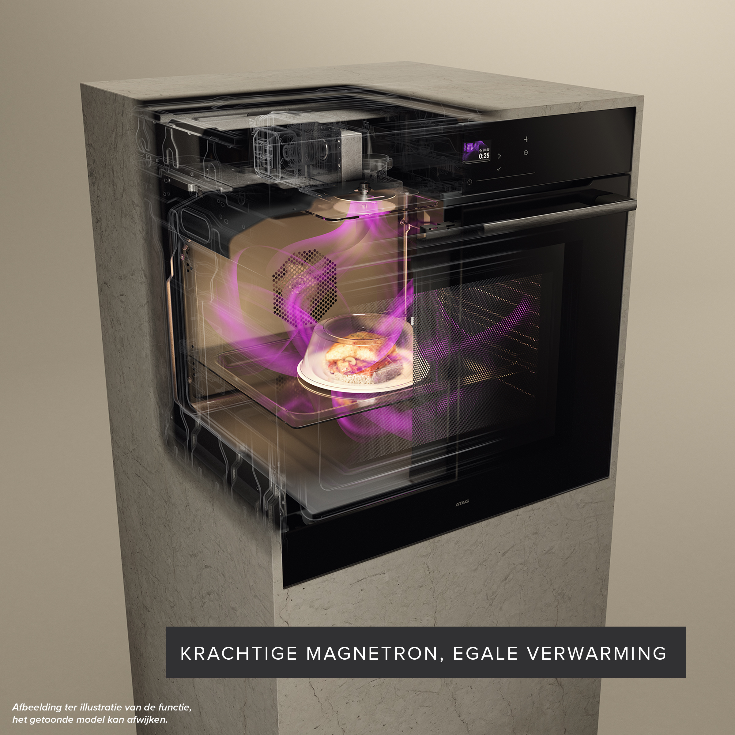 ATAG MA6471C oven 50 l Zwart - Afbeelding 13