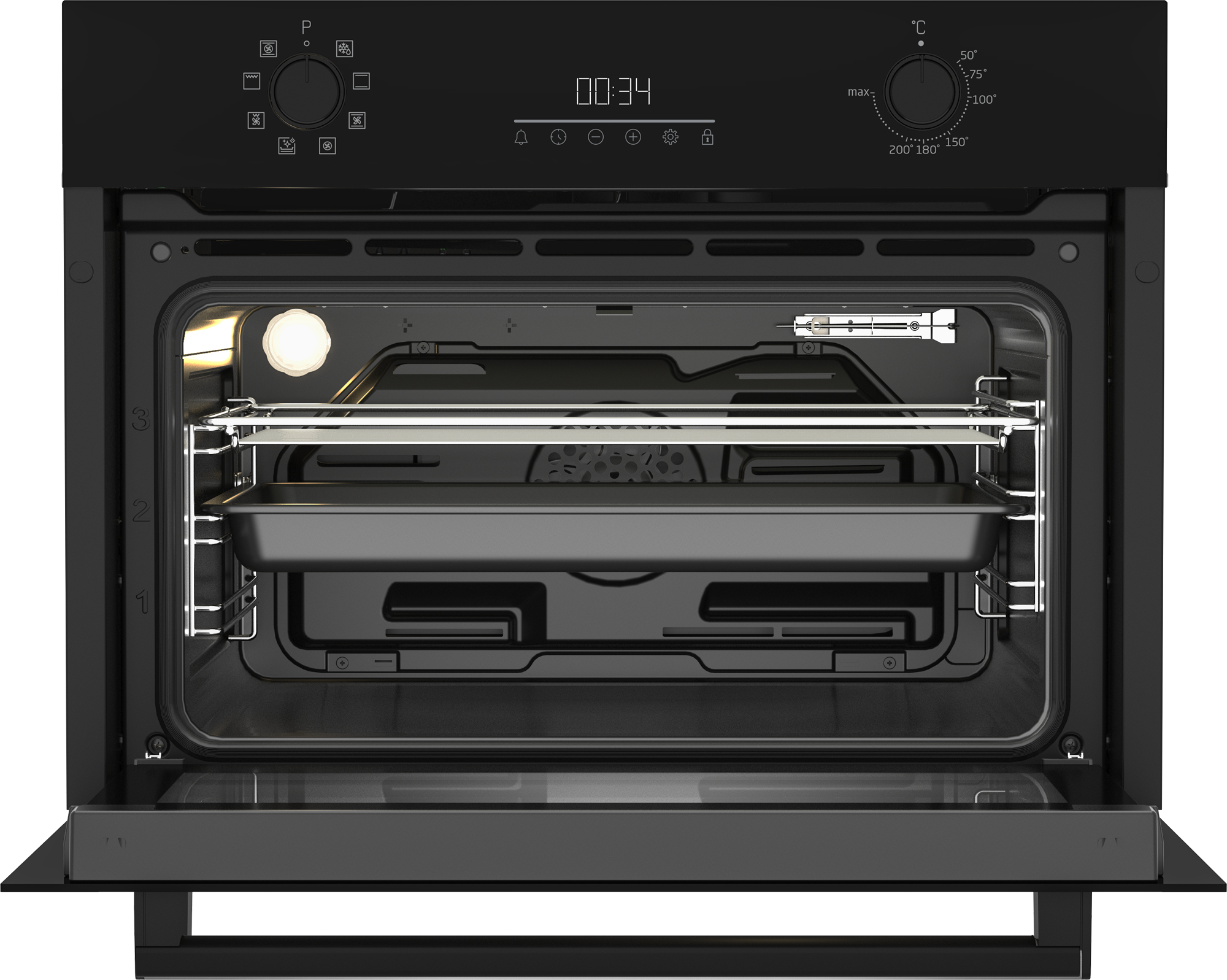 Beko b300 BBCM13300B 48 l 2400 W Zwart EWO4309 - Afbeelding 5