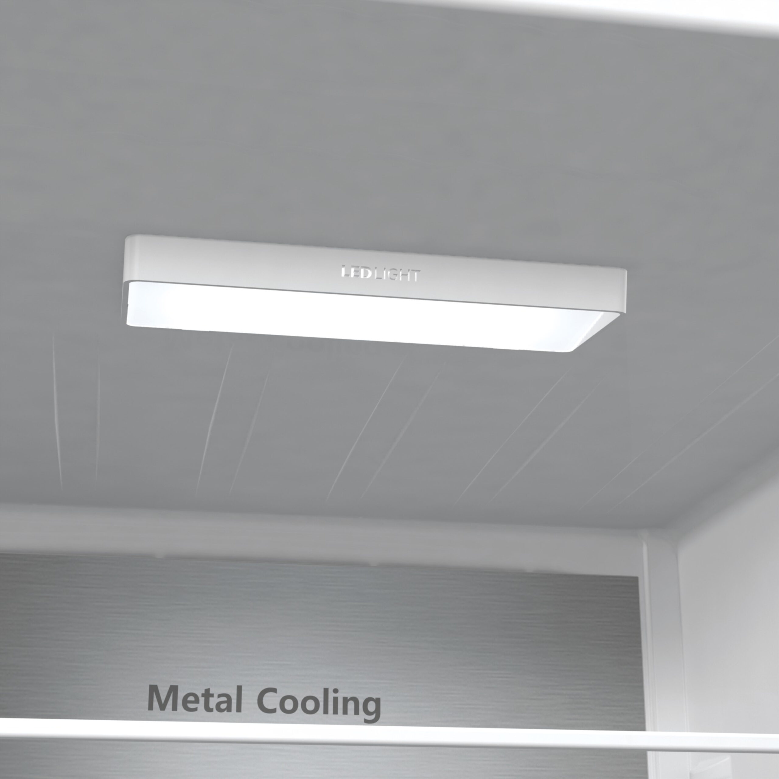 Hisense RM469N4ACEUK koel-vriescombinatie Vrijstaand 368 l Roestvrijstaal DHZ4636 - Afbeelding 7