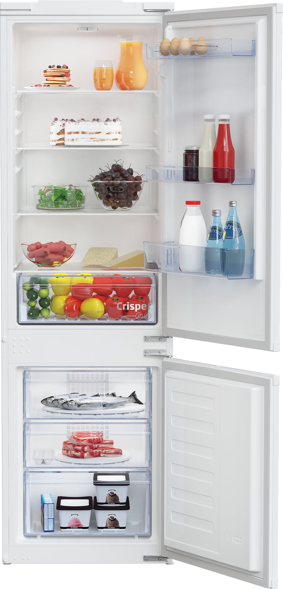Beko BCSA285K4SN1 Ingebouwd 271 l Wit - Afbeelding 8