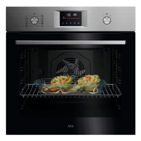 AEG Series 5000 OU5PB40ZSM + TR2LV Zwart, Roestvrijstaal DHZ4203A