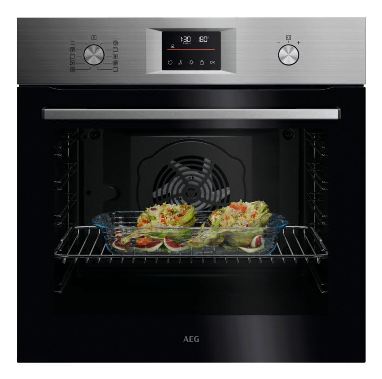 AEG Series 5000 OU5PB40ZSM + TR2LV Zwart, Roestvrijstaal DHZ4203A - Afbeelding 4