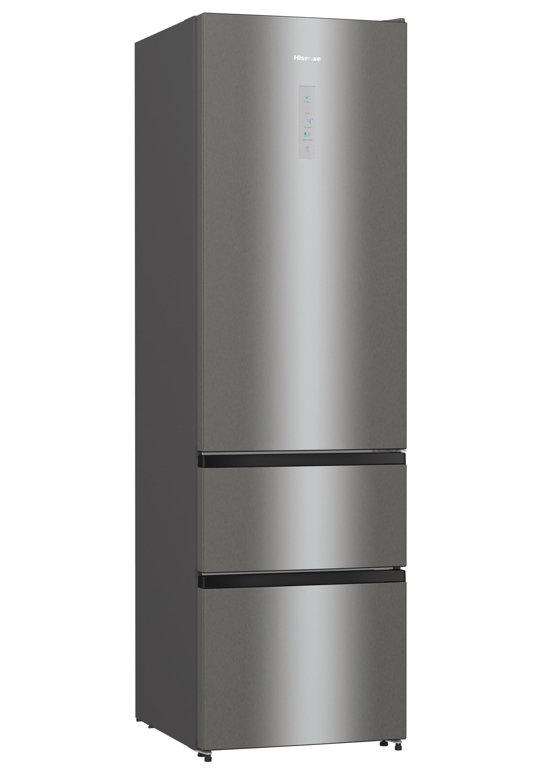 Hisense RM469N4ACEUK koel-vriescombinatie Vrijstaand 368 l Roestvrijstaal DHZ4636 - Afbeelding 3