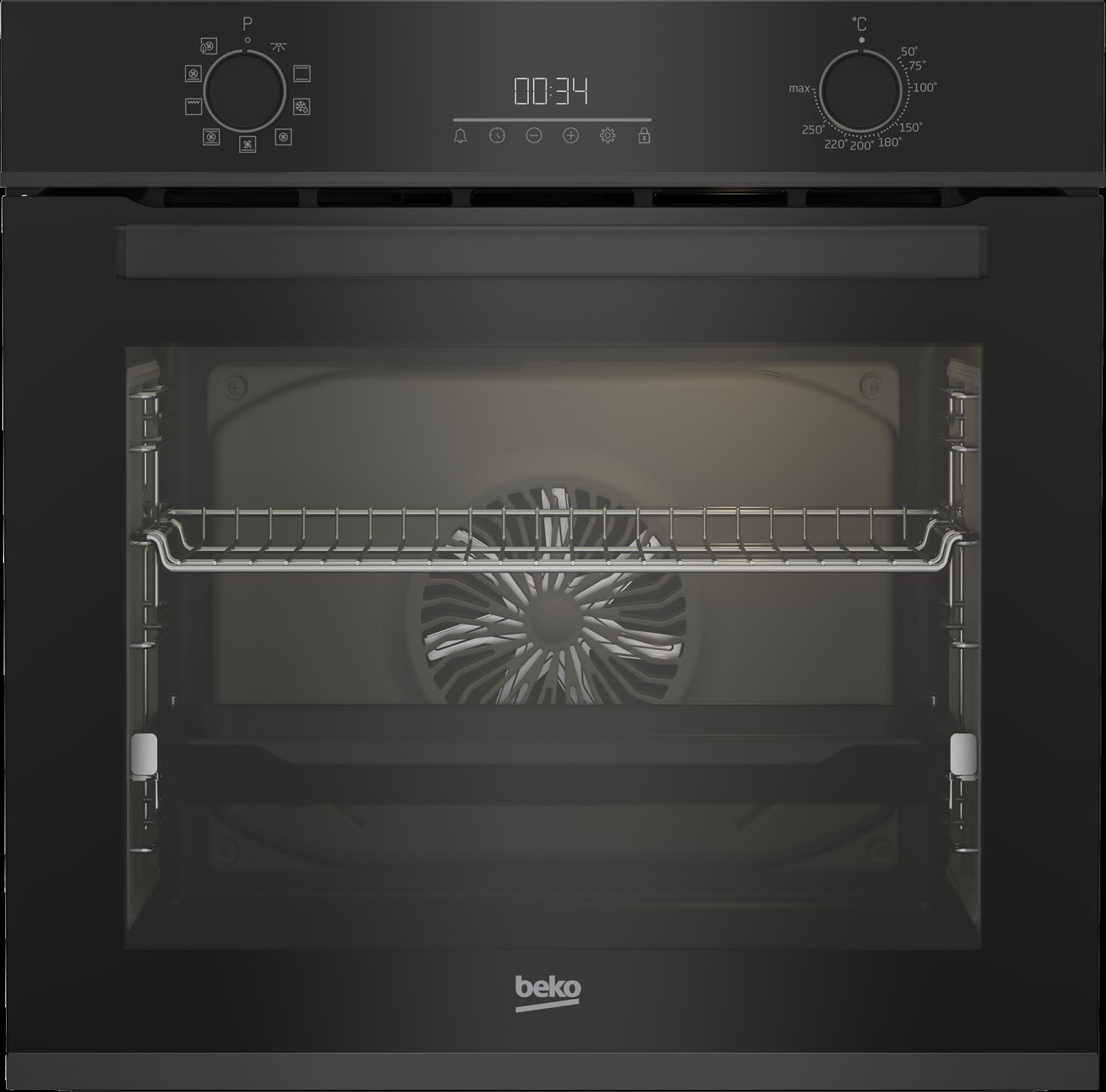 Beko b300 BBIM13300CDXE oven 72 l 3300 W Zwart EWO4314 - Afbeelding 7