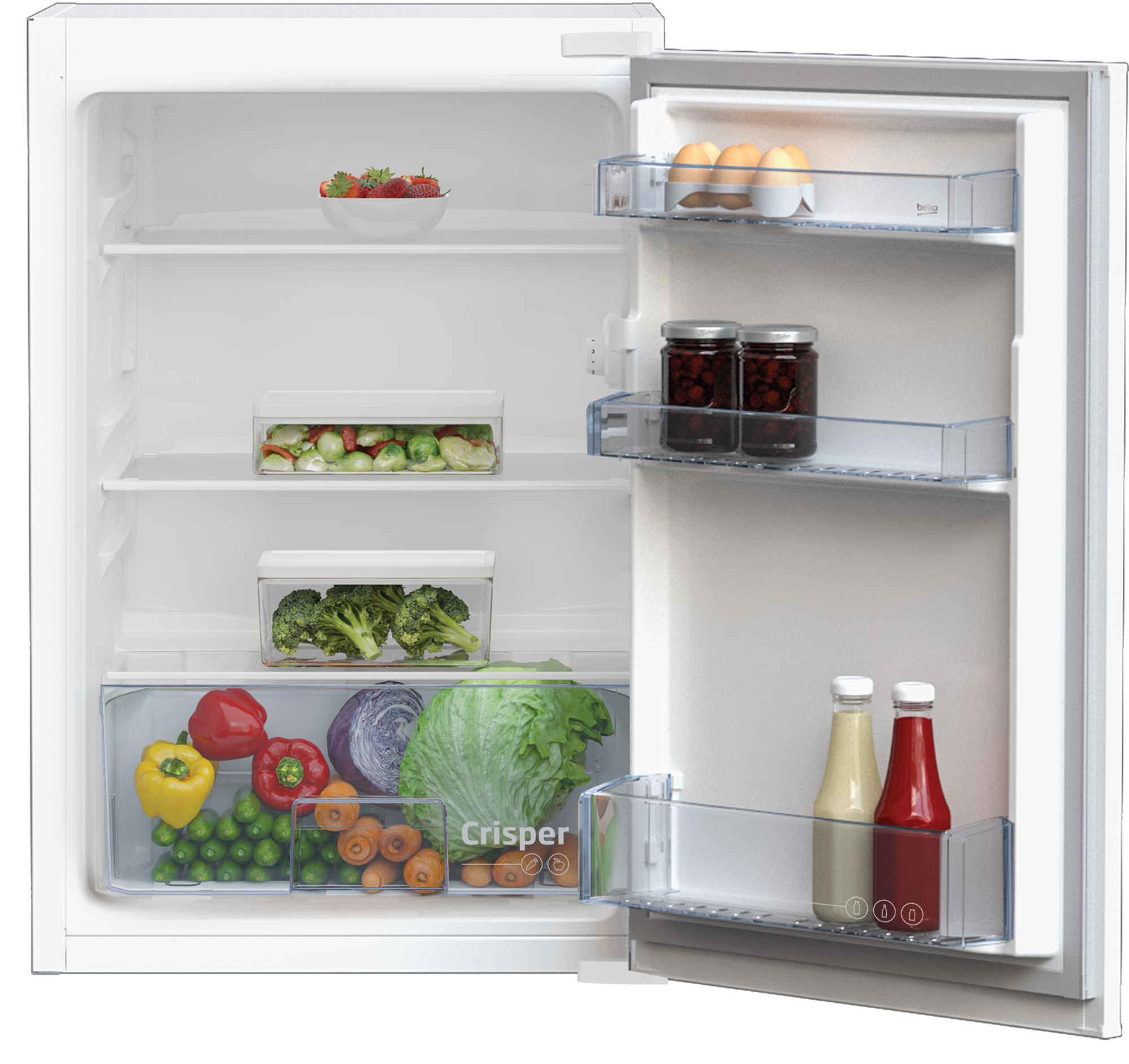 Beko B1904N koelkast Ingebouwd 126 l Wit EWO4320