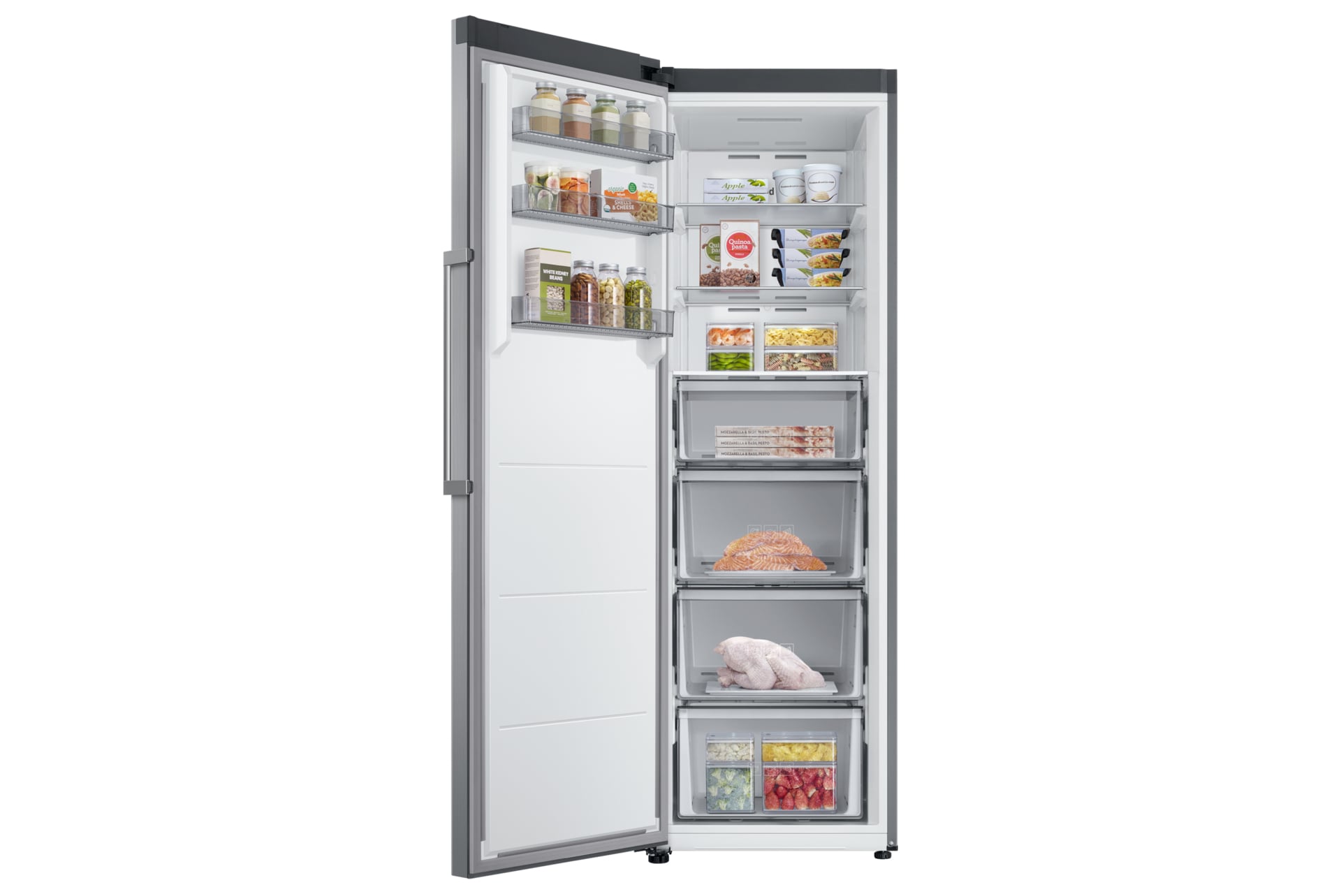 Samsung RZ32C7BH6S9 Vrieskast Vrijstaand 323 l Roestvrijstaal - Afbeelding 4