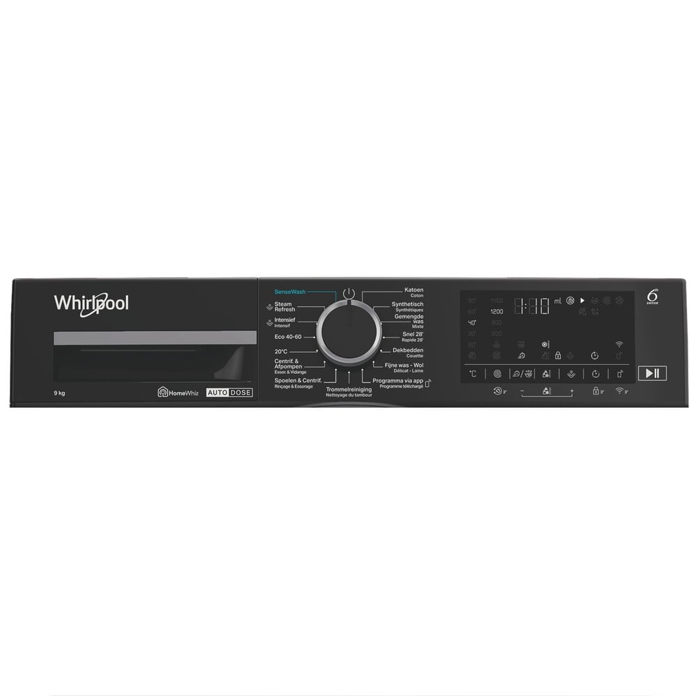 Whirlpool WPM 99W ADS BE Wasmachine - 9 kg - 1400 toeren Showroommodel EWO143SR - Afbeelding 3