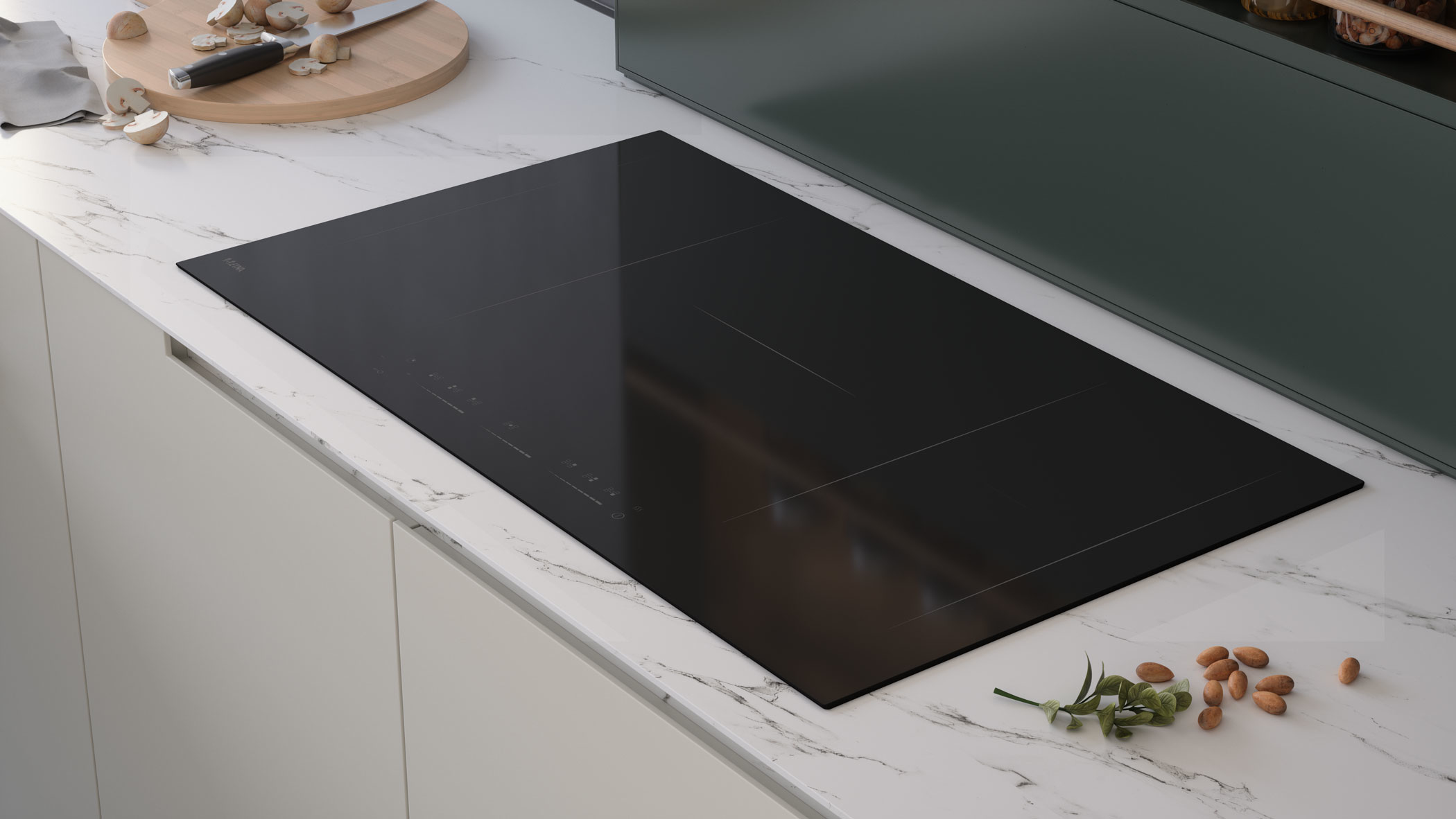 ETNA KIF590ZT kookplaat Zwart Ingebouwd 90 cm Inductiekookplaat zones 5 zone(s) - Afbeelding 7
