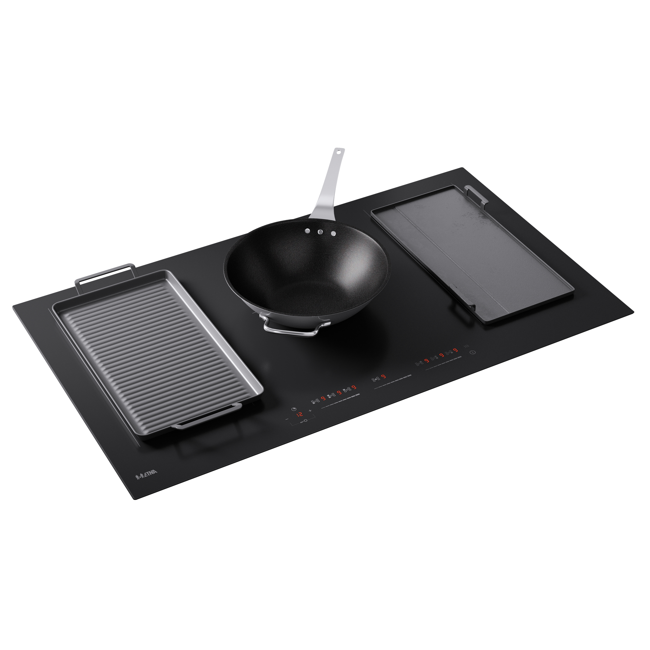 ETNA KIF590ZT kookplaat Zwart Ingebouwd 90 cm Inductiekookplaat zones 5 zone(s) - Afbeelding 5