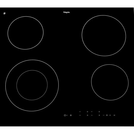 Pelgrim CK1064R kookplaat Zwart Ingebouwd 60 cm Keramisch 4 zone(s)