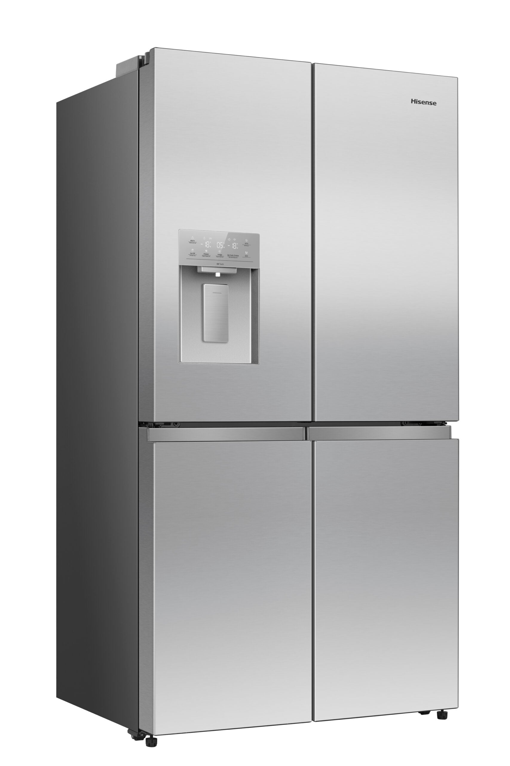 Hisense RQ5P640SYSD koel-vriescombinatie Vrijstaand 640 l Zilver, Roestvrijstaal EWO4795 - Afbeelding 4