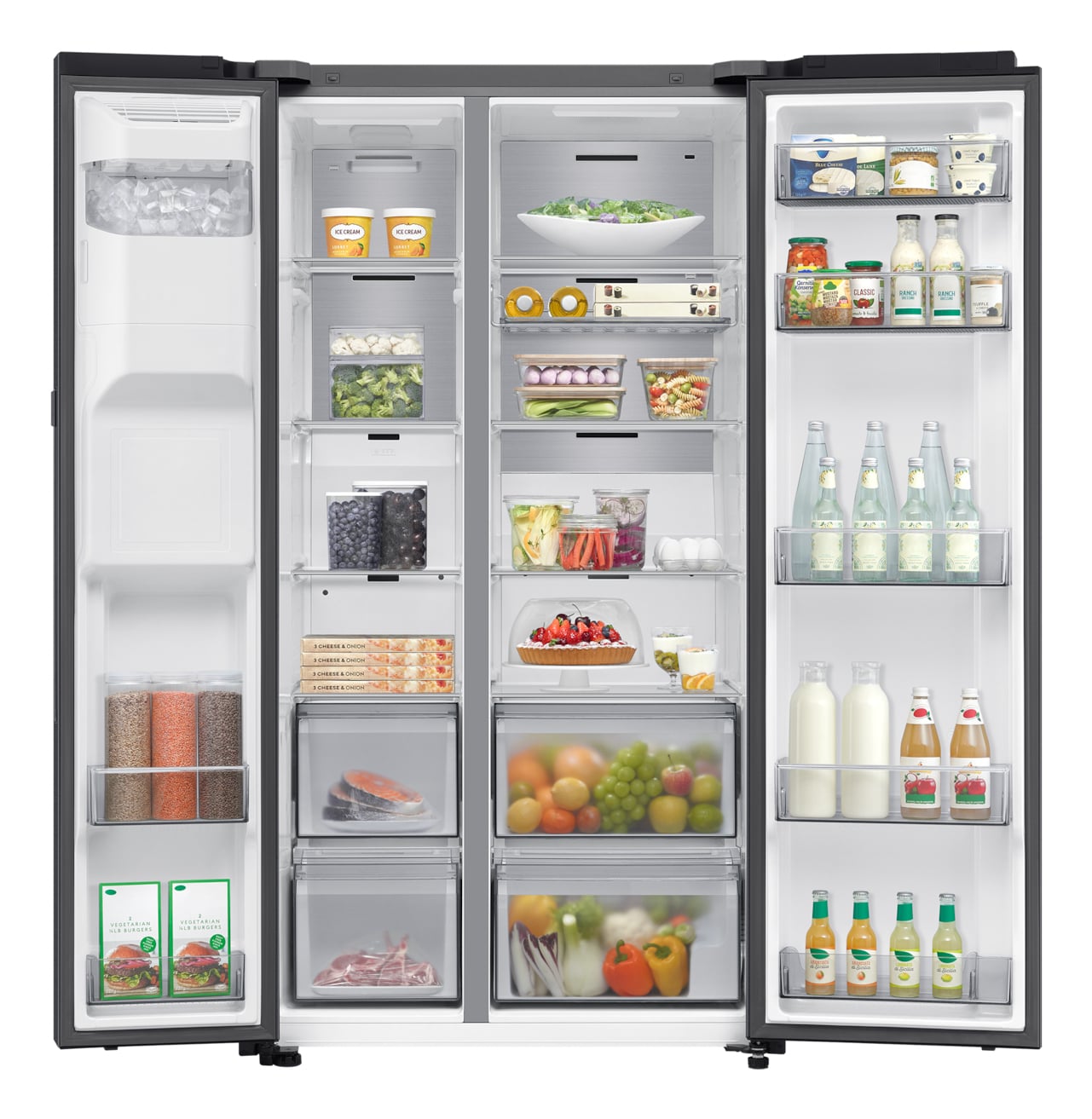 Samsung RS80F66KBF Amerikaanse koelkast 8-serie (634L) Zwart (mat) Wifi - EWO4581 - Afbeelding 7