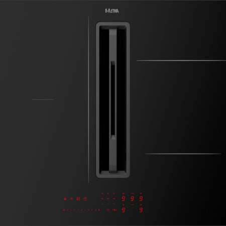 ETNA AKI560ZT kookplaat Zwart Ingebouwd 60 cm Inductiekookplaat zones 4 zone(s) Inbouw afzuigkap