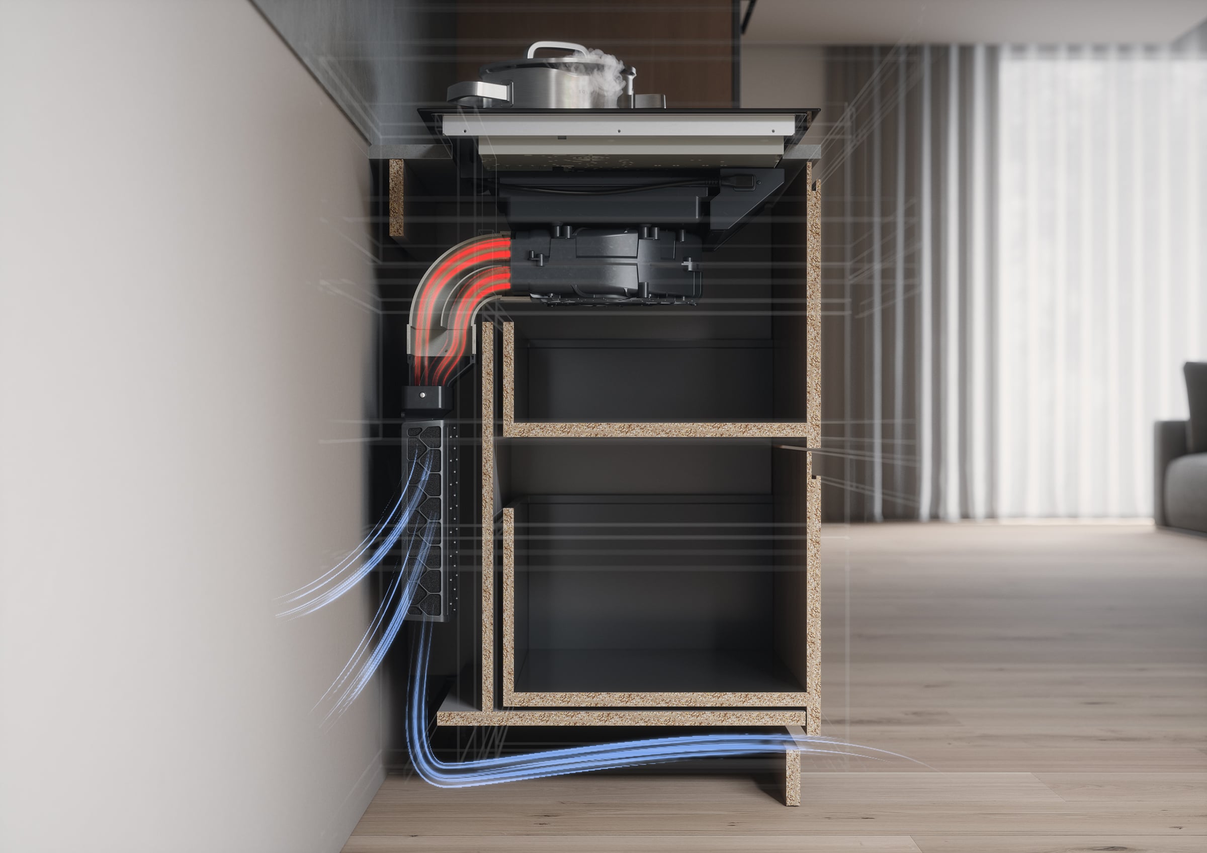 ATAG HIDD08471EX kookplaat Zwart Ingebouwd 80 cm Inductiekookplaat zones 4 zone(s) Inbouw afzuigkap - Afbeelding 16