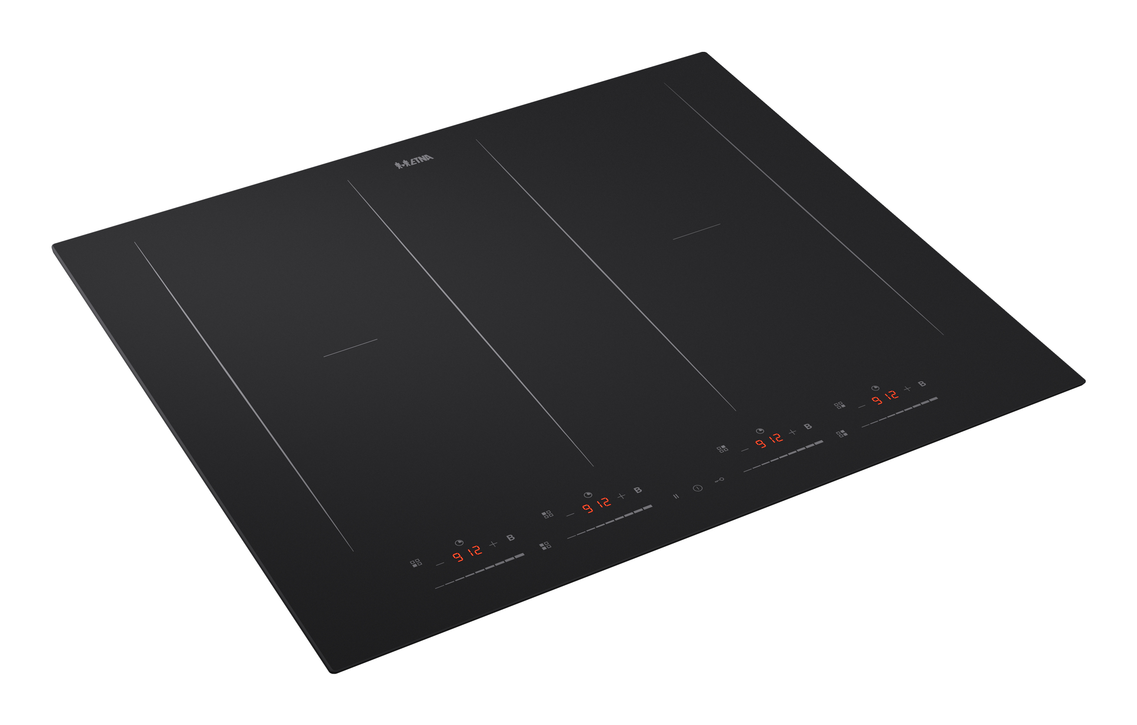 ETNA KIF562ZT kookplaat Zwart Ingebouwd 59 cm Inductiekookplaat zones 4 zone(s) - Afbeelding 3