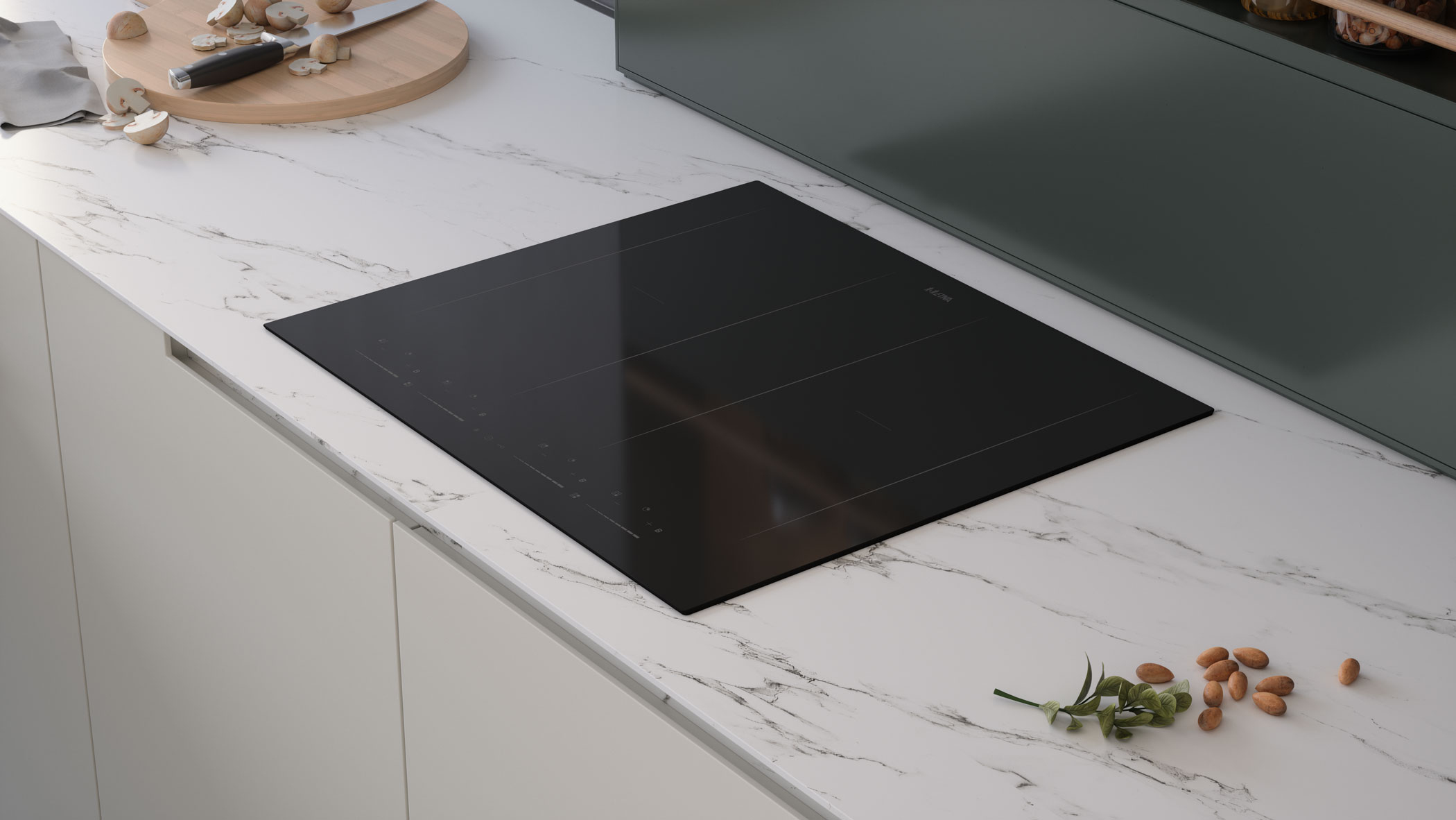 ETNA KIF562ZT kookplaat Zwart Ingebouwd 59 cm Inductiekookplaat zones 4 zone(s) - Afbeelding 6