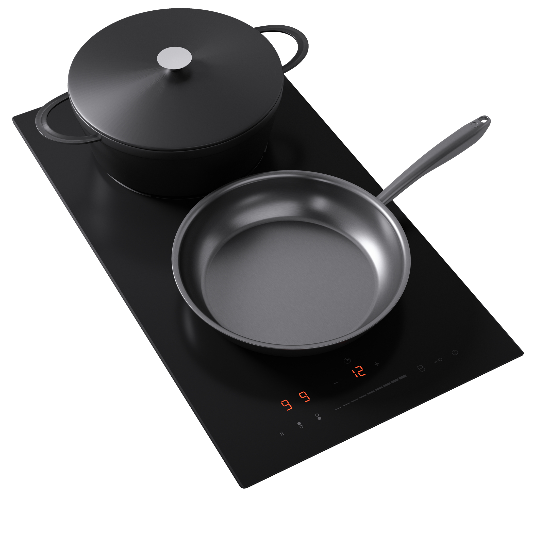 ETNA KI129ZT kookplaat Zwart Ingebouwd 29 cm Inductiekookplaat zones 2 zone(s) - Afbeelding 4
