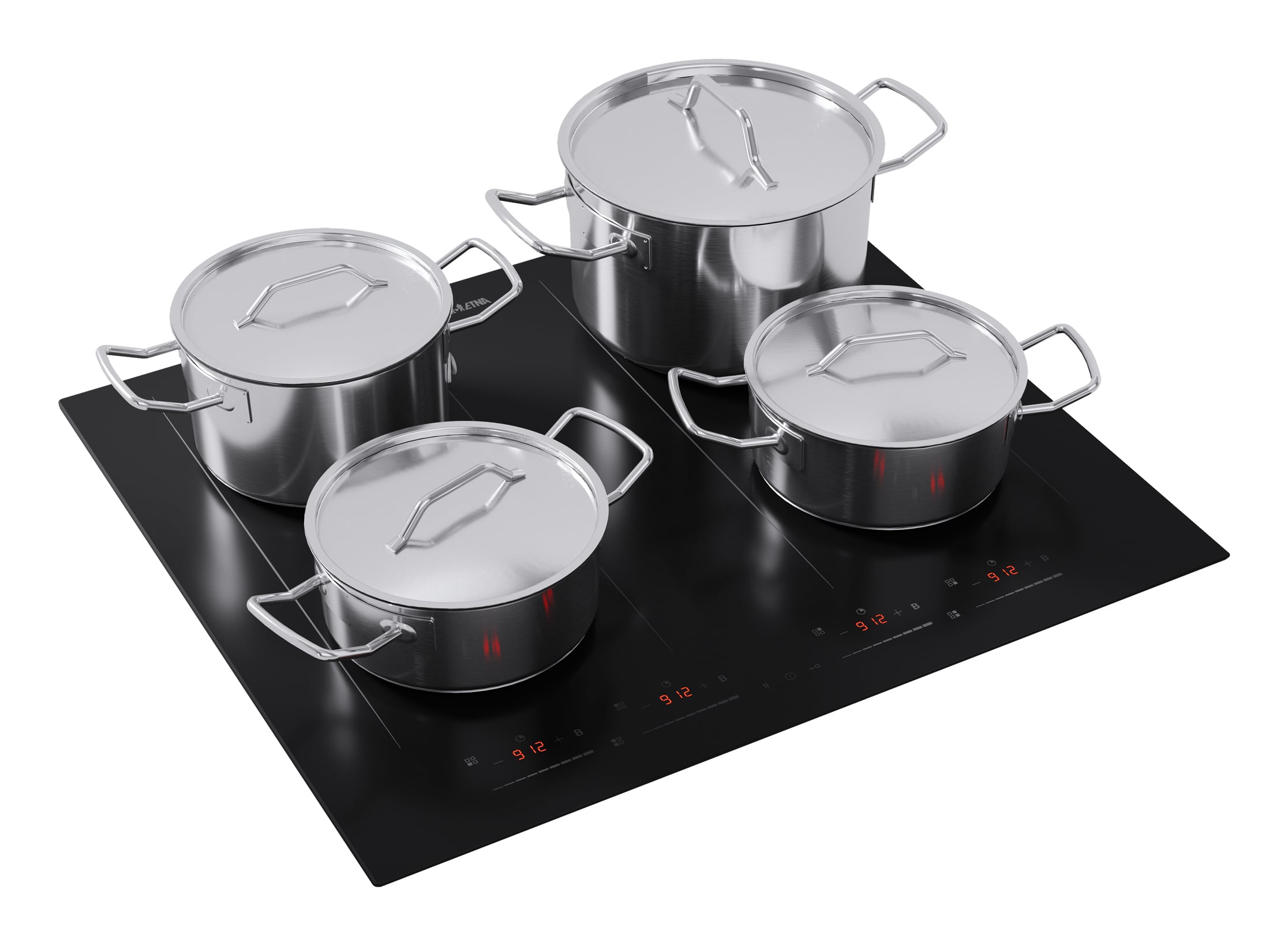 ETNA KIF562ZT kookplaat Zwart Ingebouwd 59 cm Inductiekookplaat zones 4 zone(s) - Afbeelding 5