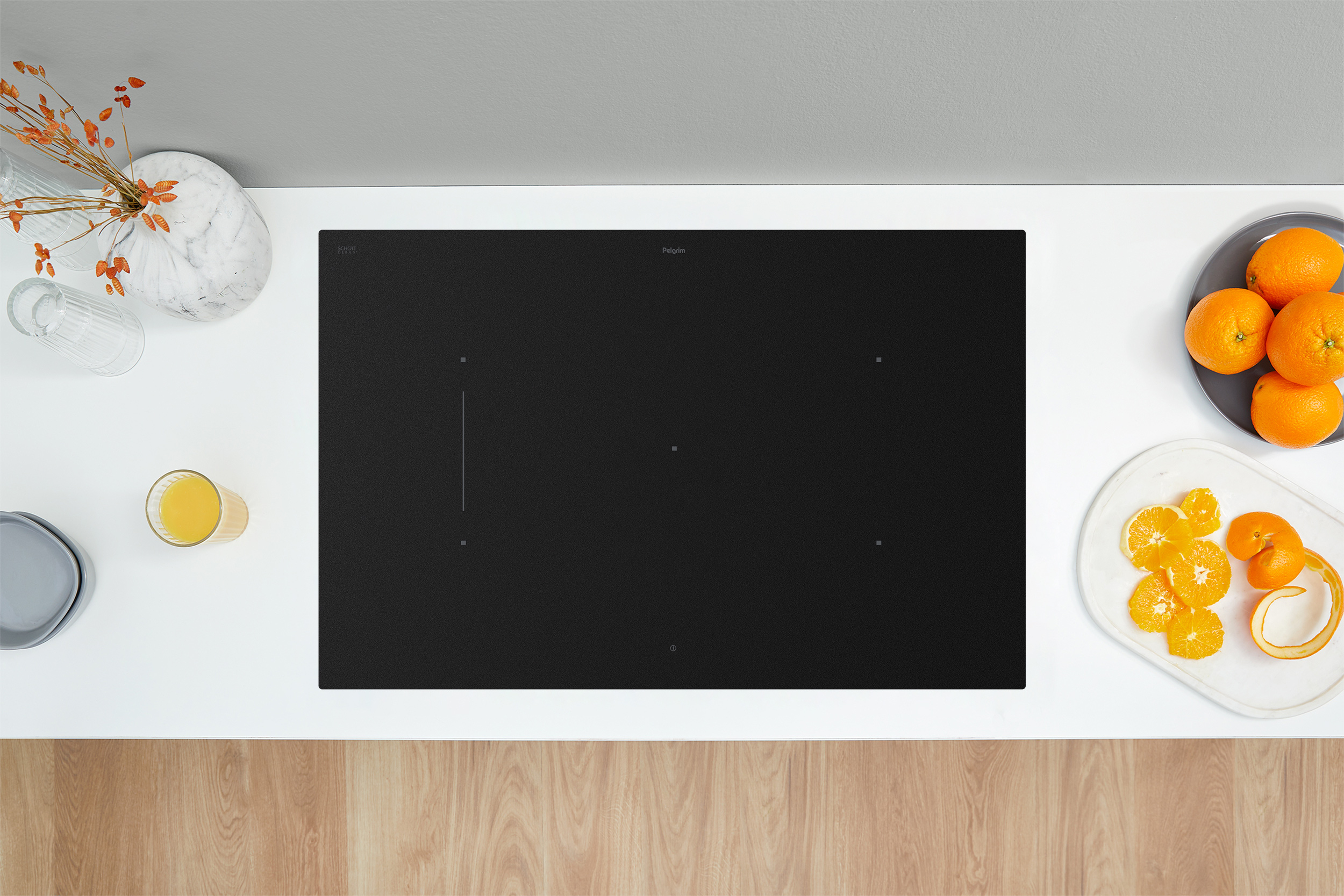 Pelgrim IKA7184MG kookplaat Zwart Ingebouwd 80 cm Inductiekookplaat zones 5 zone(s) - Afbeelding 6