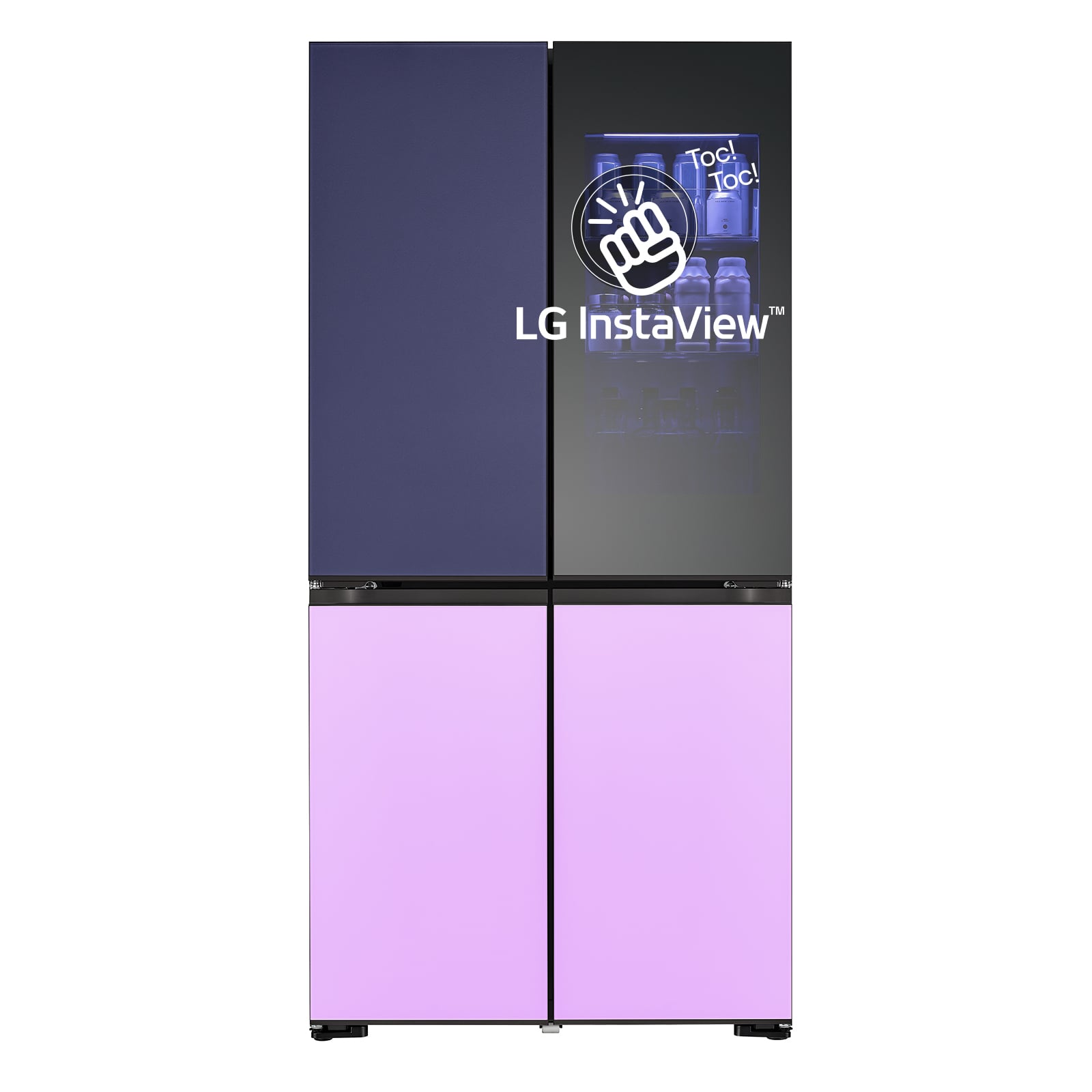 LG InstaView GMV960NNME amerikaanse koelkast Vrijstaand 617 l Meerkleurig Showroommodel - Afbeelding 18