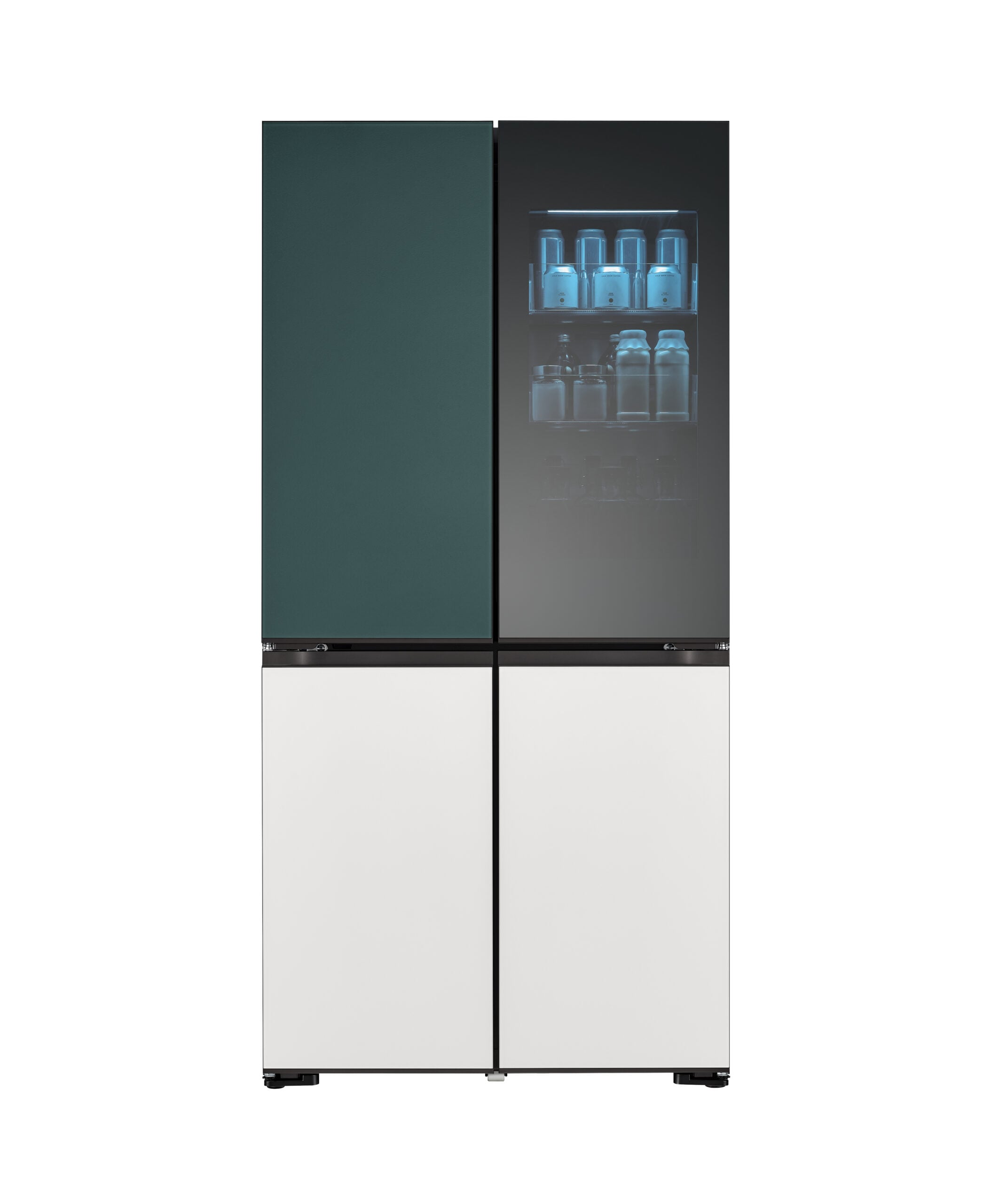LG InstaView GMV960NNME amerikaanse koelkast Vrijstaand 617 l Meerkleurig Showroommodel - Afbeelding 7
