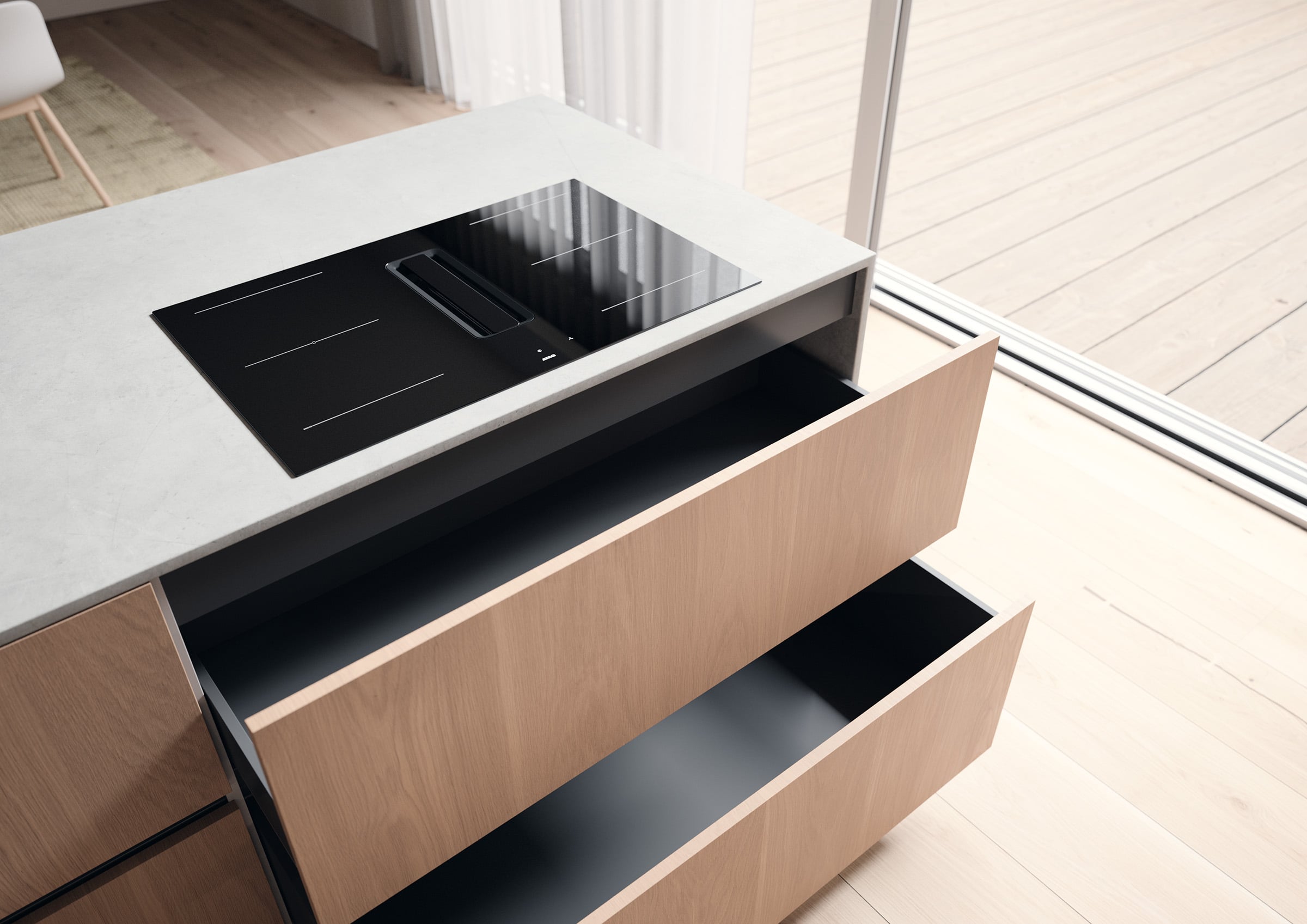 ATAG HIDD08471EX kookplaat Zwart Ingebouwd 80 cm Inductiekookplaat zones 4 zone(s) Inbouw afzuigkap - Afbeelding 12