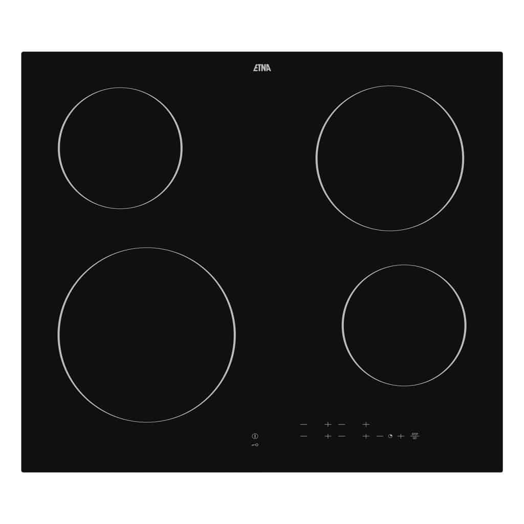 ETNA KC260ZT kookplaat Zwart Ingebouwd 60 cm Keramisch 4 zone(s)