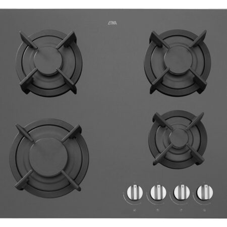 ETNA KGG860ZTA kookplaat Zwart Ingebouwd 60 cm Gaskookplaat 4 zone(s)