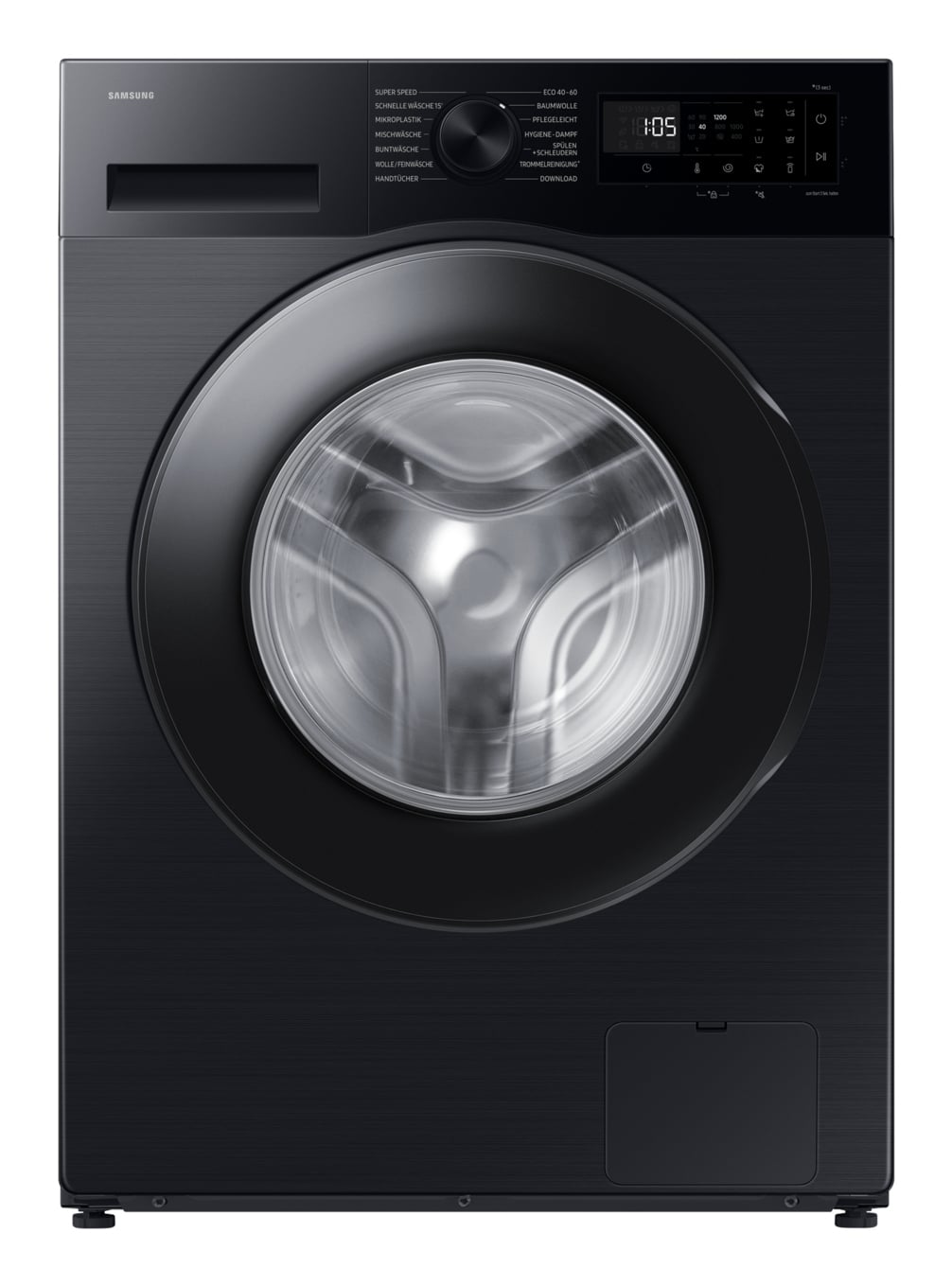 Samsung WW81FG5L32AB wasmachine Voorlader 8 kg 1200 RPM Zwart - EWO4590 - Afbeelding 9