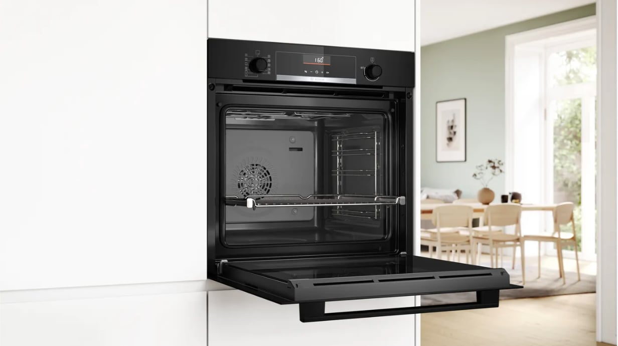 Bosch Serie 6 HBG536EB4 oven 71 l 3400 W Zwart - Afbeelding 5