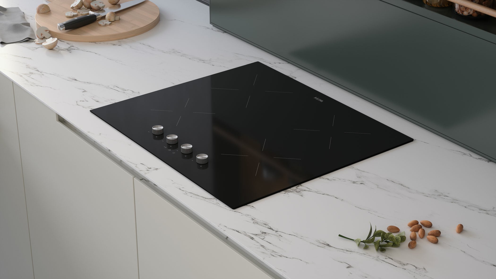 ETNA KI560KZT kookplaat Zwart Ingebouwd 59 cm Inductiekookplaat zones 4 zone(s) - Afbeelding 9