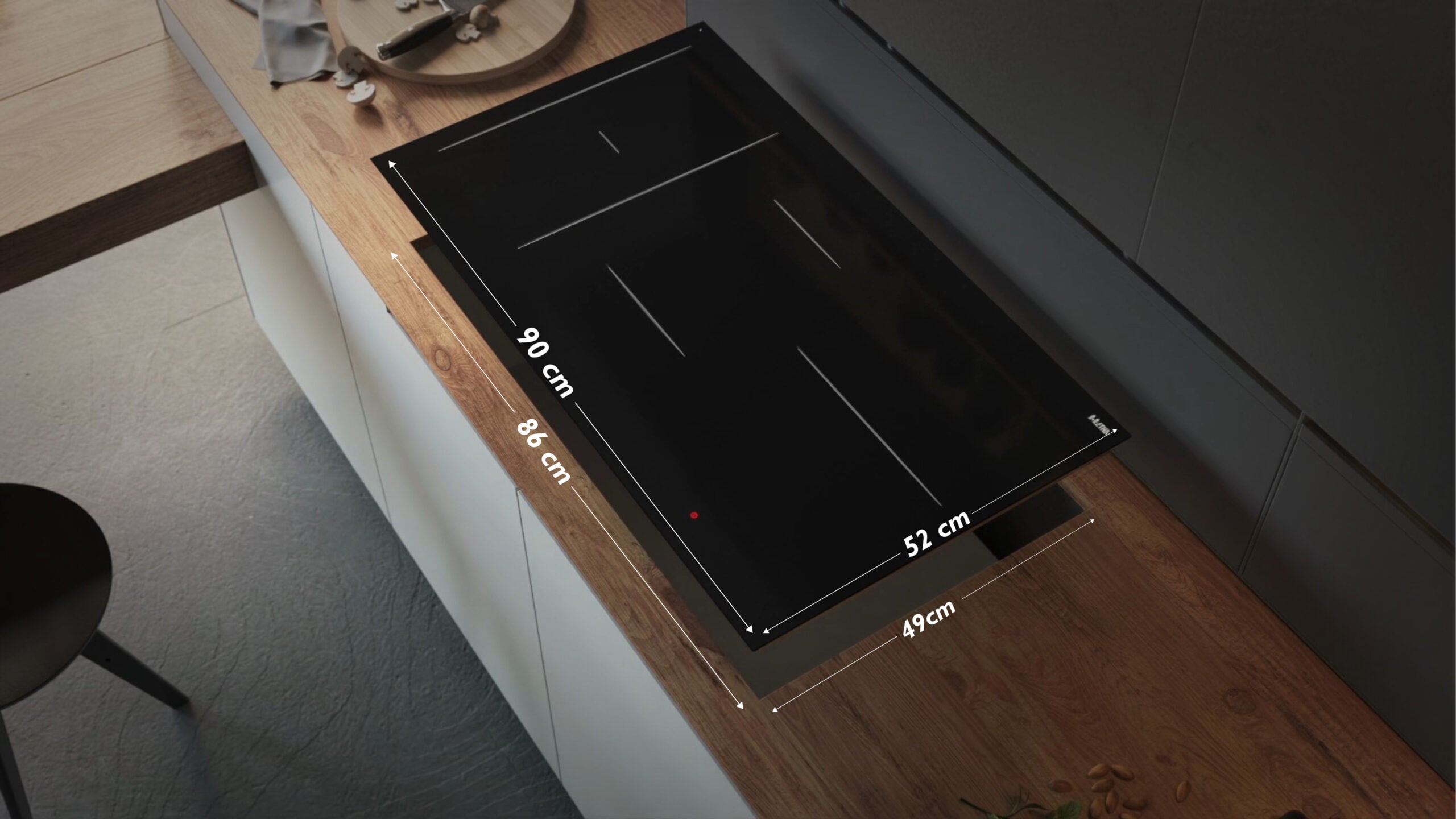 ETNA KIF890ZT kookplaat Zwart Ingebouwd 90 cm Inductiekookplaat zones 5 zone(s) - Afbeelding 19