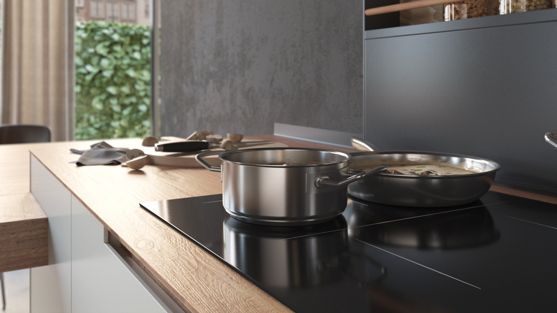 ETNA KIF890ZT kookplaat Zwart Ingebouwd 90 cm Inductiekookplaat zones 5 zone(s) - Afbeelding 18