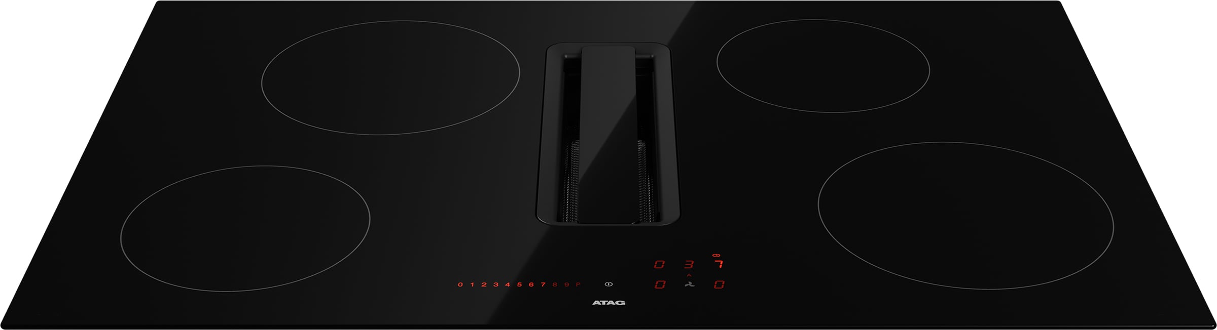 ATAG HIDD08471EX kookplaat Zwart Ingebouwd 80 cm Inductiekookplaat zones 4 zone(s) Inbouw afzuigkap - Afbeelding 6
