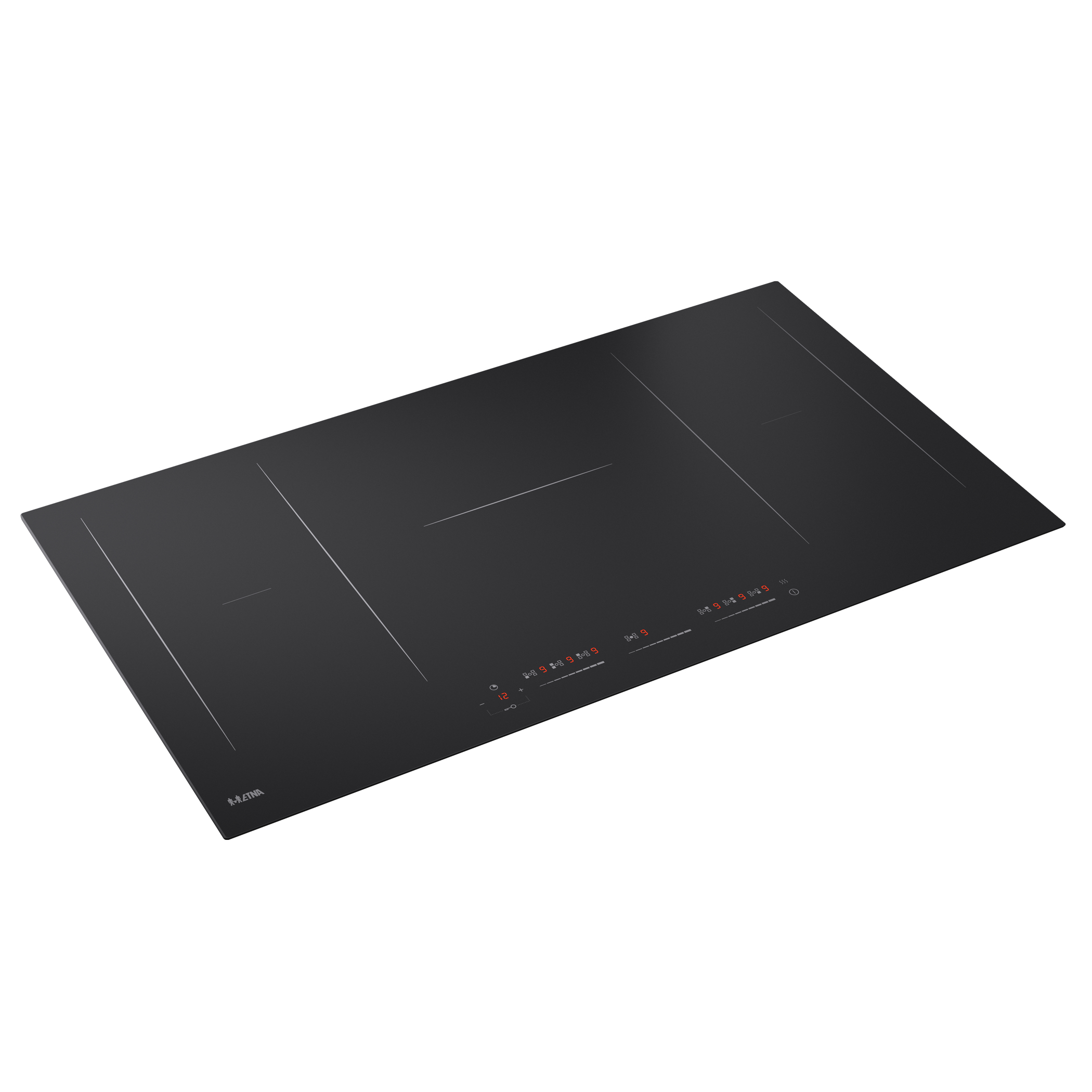 ETNA KIF590ZT kookplaat Zwart Ingebouwd 90 cm Inductiekookplaat zones 5 zone(s) - Afbeelding 3