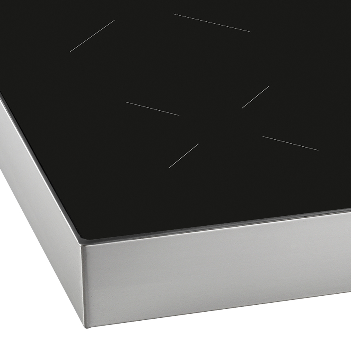 ETNA KIV354RVS kookplaat Zwart, Roestvrijstaal Aanrecht 54 cm Inductiekookplaat zones 4 zone(s) - Afbeelding 7