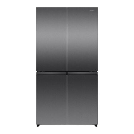 Hisense RQ5P640SSKD amerikaanse koelkast Vrijstaand 647 l Zwart, Roestvrijstaal doosschade DHZ4705