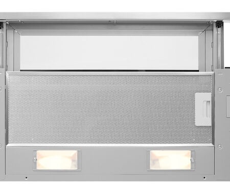Pelgrim MSL610ERVS afzuigkap Semi-inbouw (uittrekbaar) Zilver