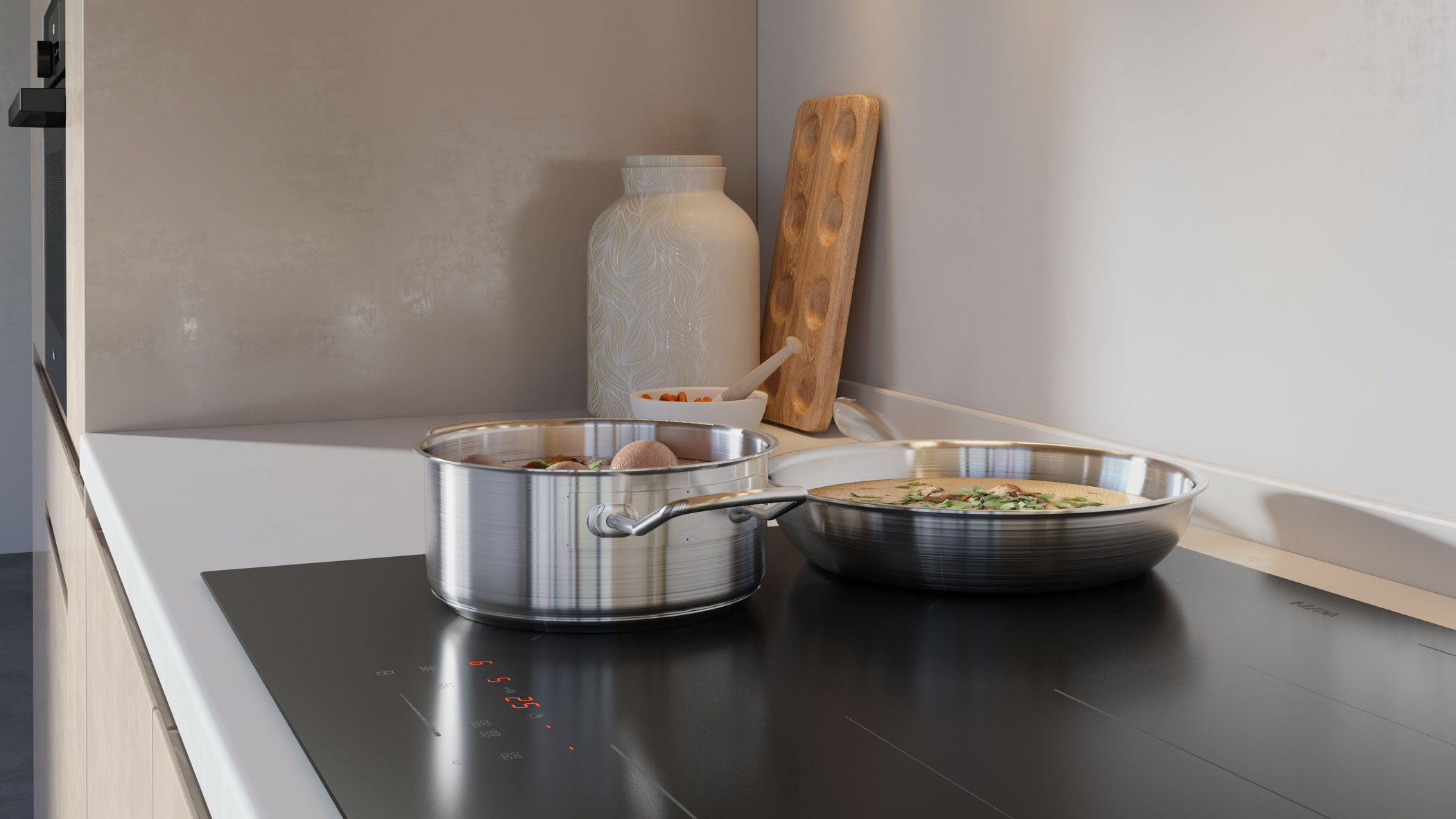 ETNA KIF360ZT kookplaat Zwart Ingebouwd 60 cm Inductiekookplaat zones 4 zone(s) - Afbeelding 10
