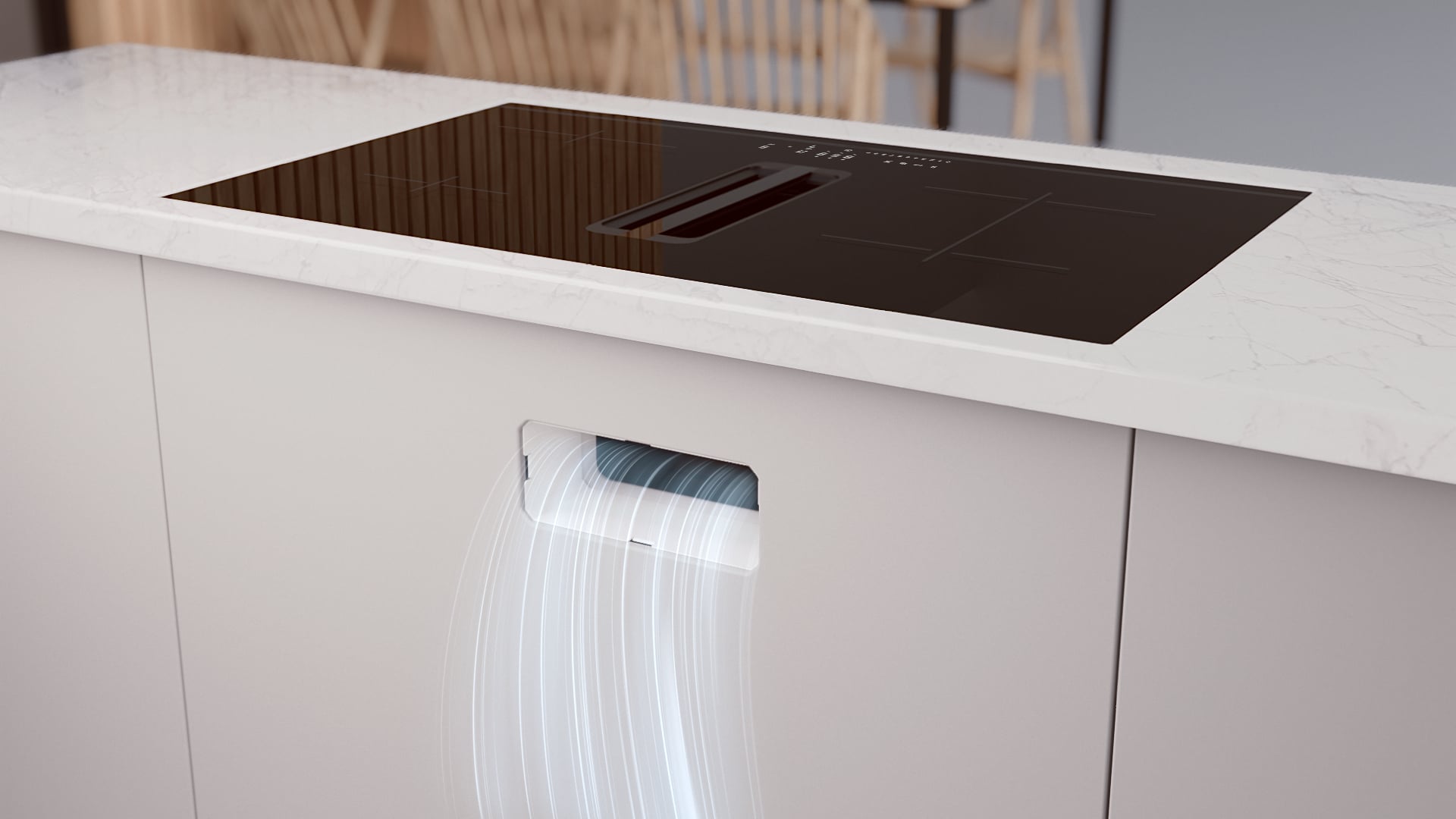 Pelgrim IKR3093 kookplaat Zwart Ingebouwd 86 cm Inductiekookplaat zones 4 zone(s) Inbouw afzuigkap - Afbeelding 7
