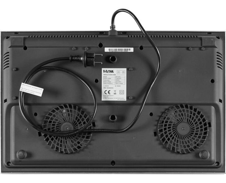 ETNA KIV12ZIL kookplaat Zwart Aanrecht 56 cm Inductiekookplaat zones 2 zone(s) - Afbeelding 6